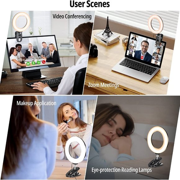 New Selfie Ring light with Clip for Computer - Picture 7 of 9